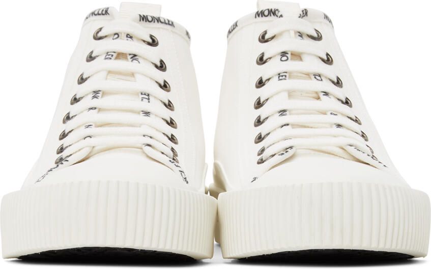 Moncler White Lissex Sneakers - Picture 3