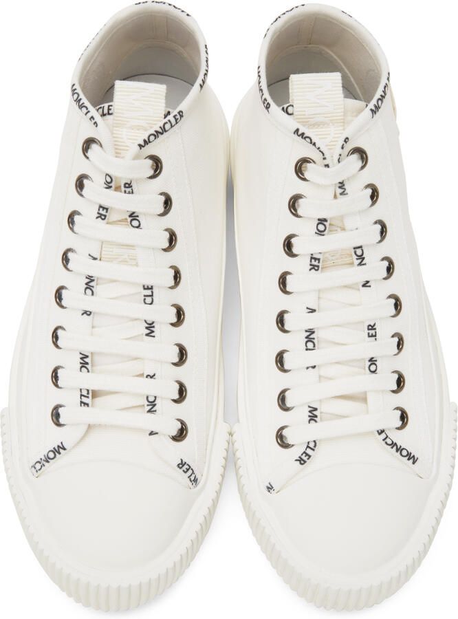 Moncler White Lissex Sneakers