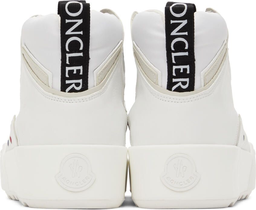 Moncler White Promyx Space High Sneakers