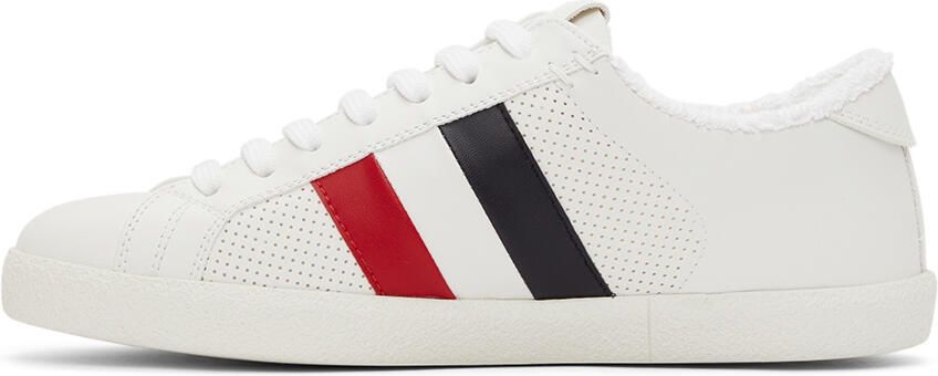 Moncler White Ryegrass Sneakers - Picture 2