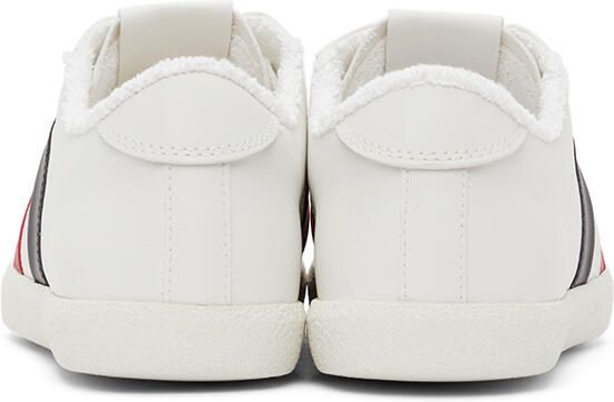 Moncler White Ryegrass Sneakers - Picture 4