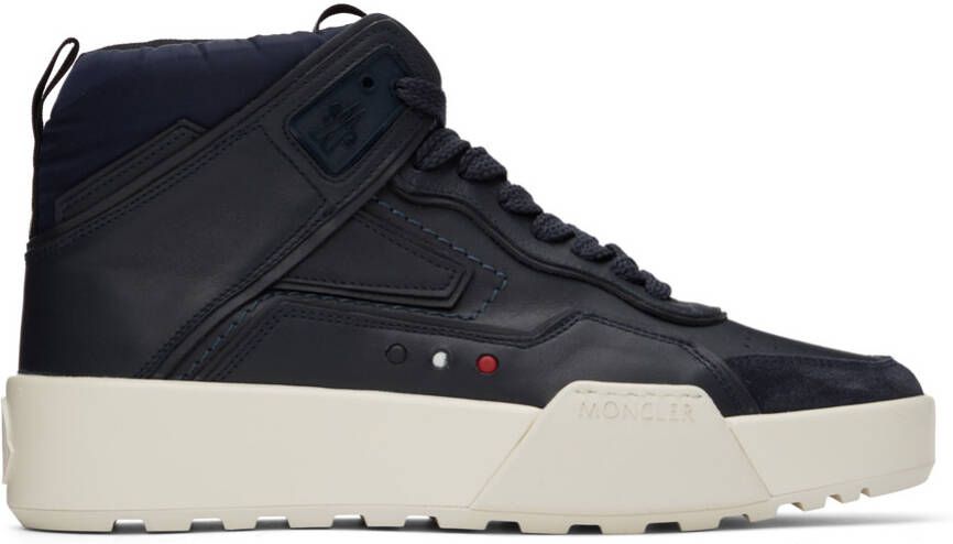 Moncler Navy Promyx Space High Sneakers