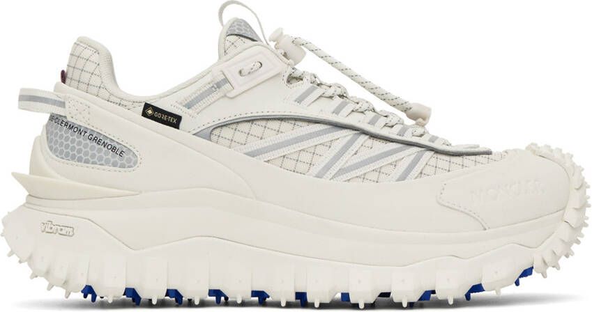 Moncler White Trailgrip GTX Sneakers