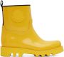 Moncler Yellow Ginette Boots - Thumbnail 1