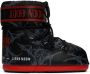 Moon Boot Black & Red Stranger Things Edition Icon Low Boot - Thumbnail 1