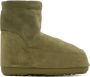 Moon Boot Khaki No Lace Ankle Boots - Thumbnail 1