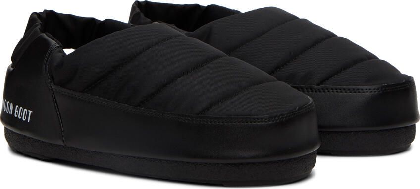 Moon Boot Black Evolution Slippers
