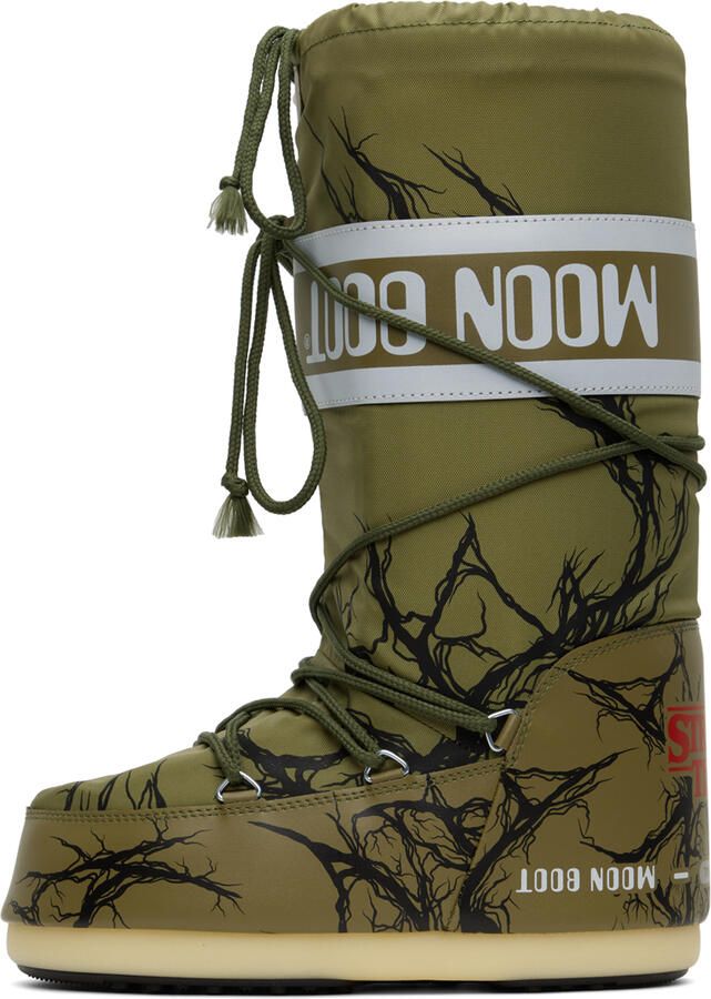 Moon Boot Khaki Stranger Things Edition Icon Boot - Picture 3