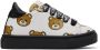 Moschino Baby White Teddy Print Sneakers - Thumbnail 1