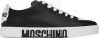 Moschino Black Embroidered Sneakers - Thumbnail 1