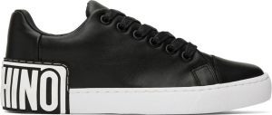 Moschino Black Logo Sneakers