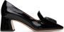 Moschino Black Puffy Bow Heels - Thumbnail 1