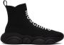 Moschino Black Slip-On Sneakers - Thumbnail 1