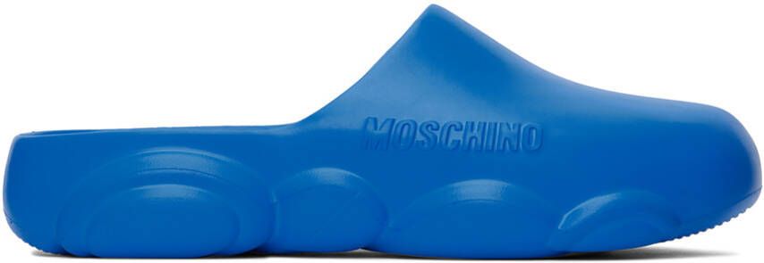 Moschino Blue Gummy Bear Mules