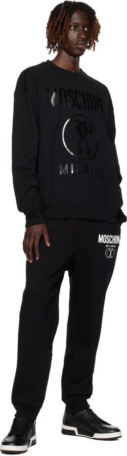 Moschino Black Kevin Sneakers - Picture 4