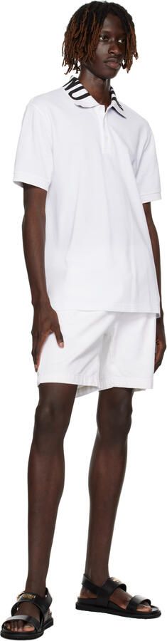 Moschino Black Leather Sandals - Picture 4