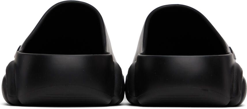 Moschino Black Teddy Slides