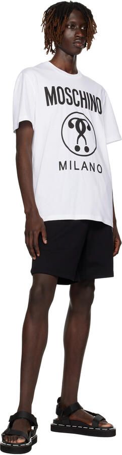 Moschino Black Webbing Sandals - Picture 4