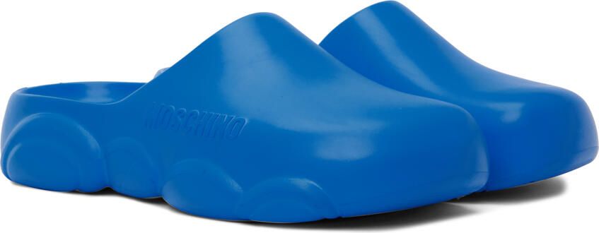 Moschino Blue Gummy Bear Mules - Picture 2