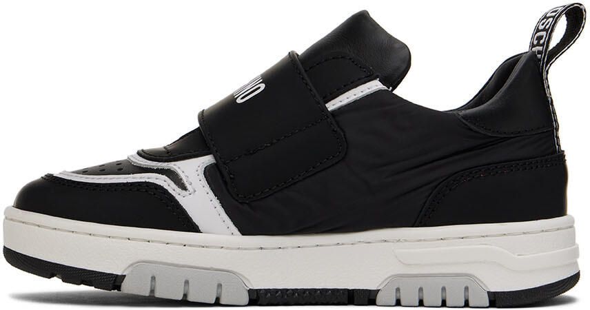 Moschino Kids Black Teddy Sneakers - Picture 3