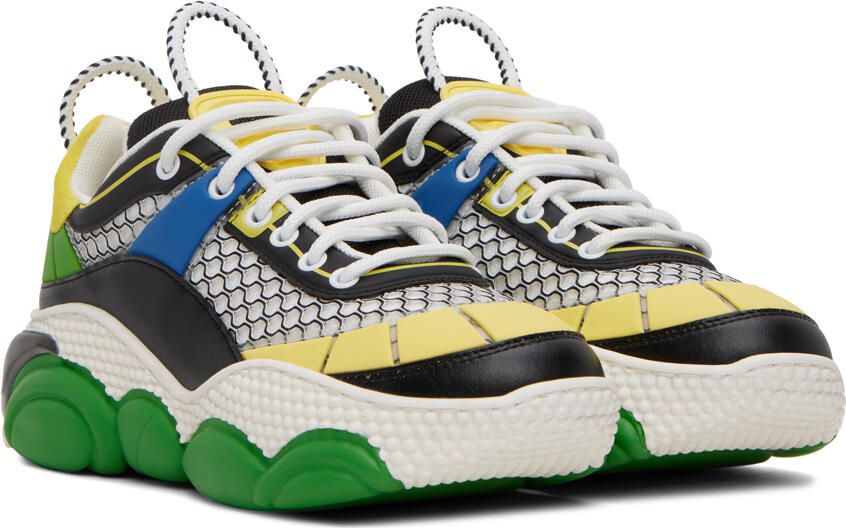 Moschino Multicolor Bubble Teddy Sneakers - Picture 5