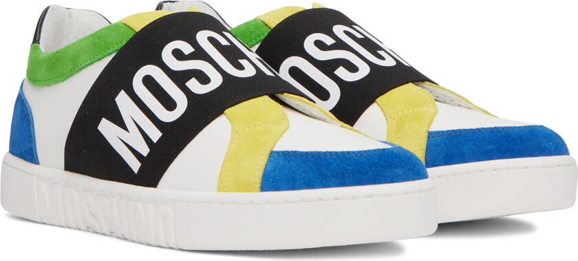 Moschino Multicolor Slip-On Sneakers - Picture 2