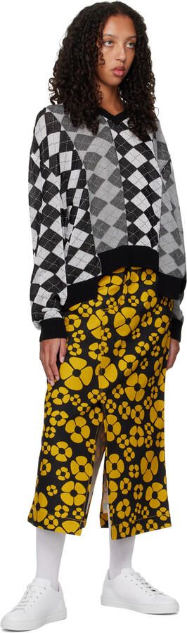 Moschino White Embossed Sneakers - Picture 4