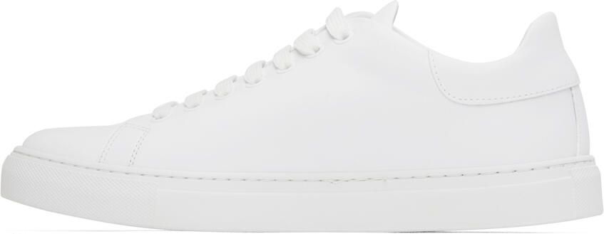 Moschino White Printed Sneakers - Picture 4