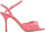 Moschino Pink Teddy Studs Heeled Sandals - Thumbnail 1
