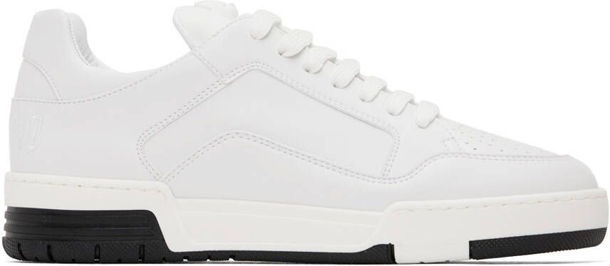 Moschino White Kevin Sneakers