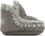 Mou Baby Grey Suede Pre-Walkers - Thumbnail 1