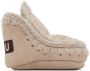 Mou Baby Taupe Suede Pre-Walkers - Thumbnail 1