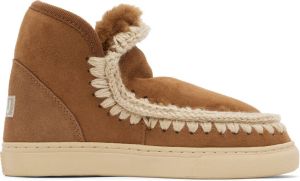 Mou Brown Suede Boots