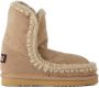 Mou Kids Taupe Ankle 18 Boots - Thumbnail 1