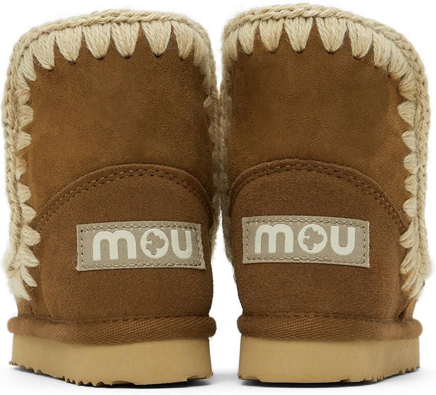 Mou Baby Tan Suede Ankle Boots - Picture 2