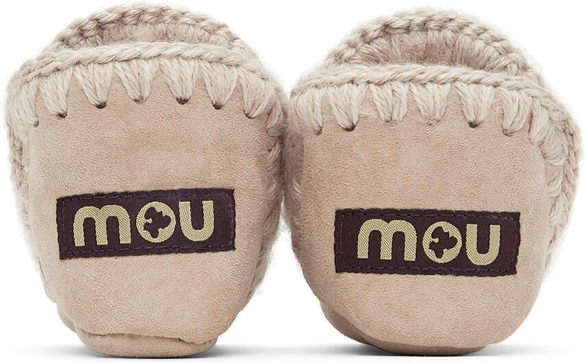 Mou Baby Taupe Suede Pre-Walkers - Picture 3