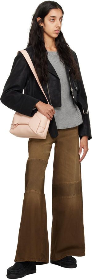 Mou Black Sheepskin Boots - Picture 4