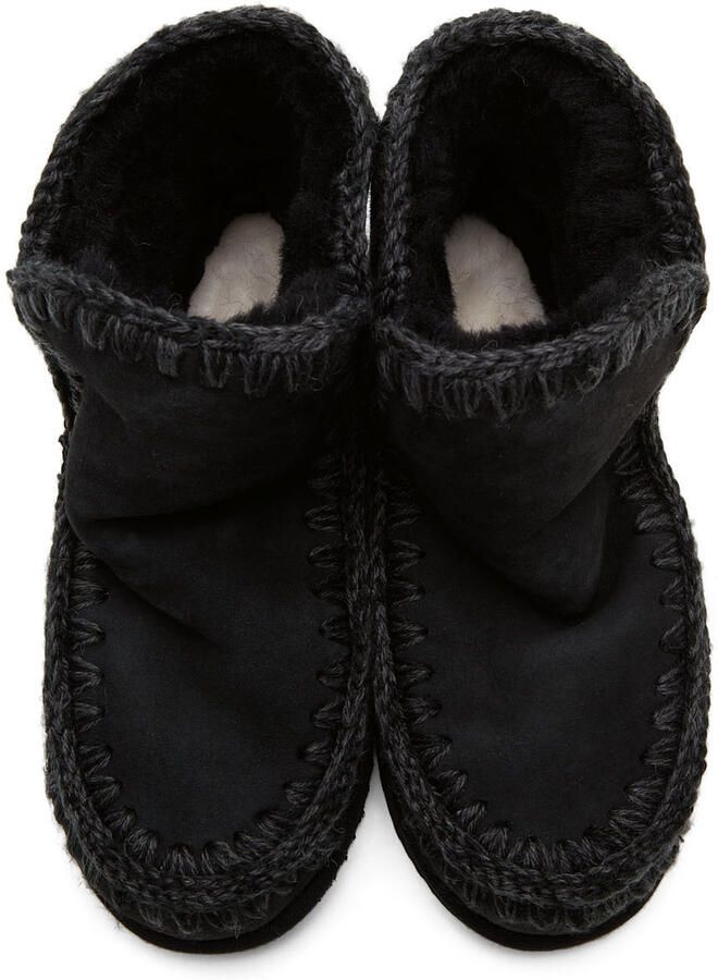 Mou Black Suede Ankle 18 Boots - Picture 3