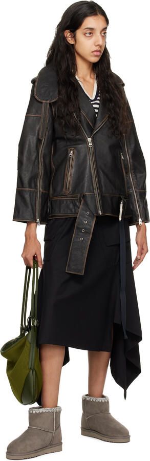 Mou Gray Classic Boots - Picture 4