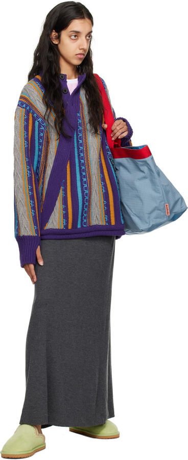 Mou Green Stitch Slippers - Picture 2