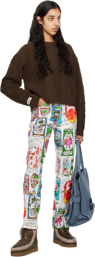 Mou Khaki Suede Boots - Picture 4