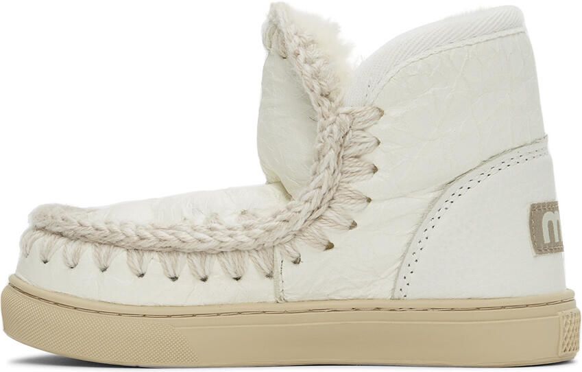 Mou Kids Off-White Sneaker Boots - Picture 2