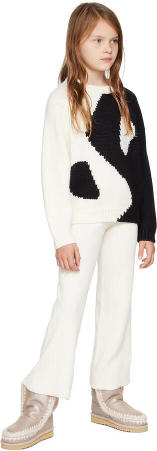 Mou Kids Silver Suede Boots - Picture 4