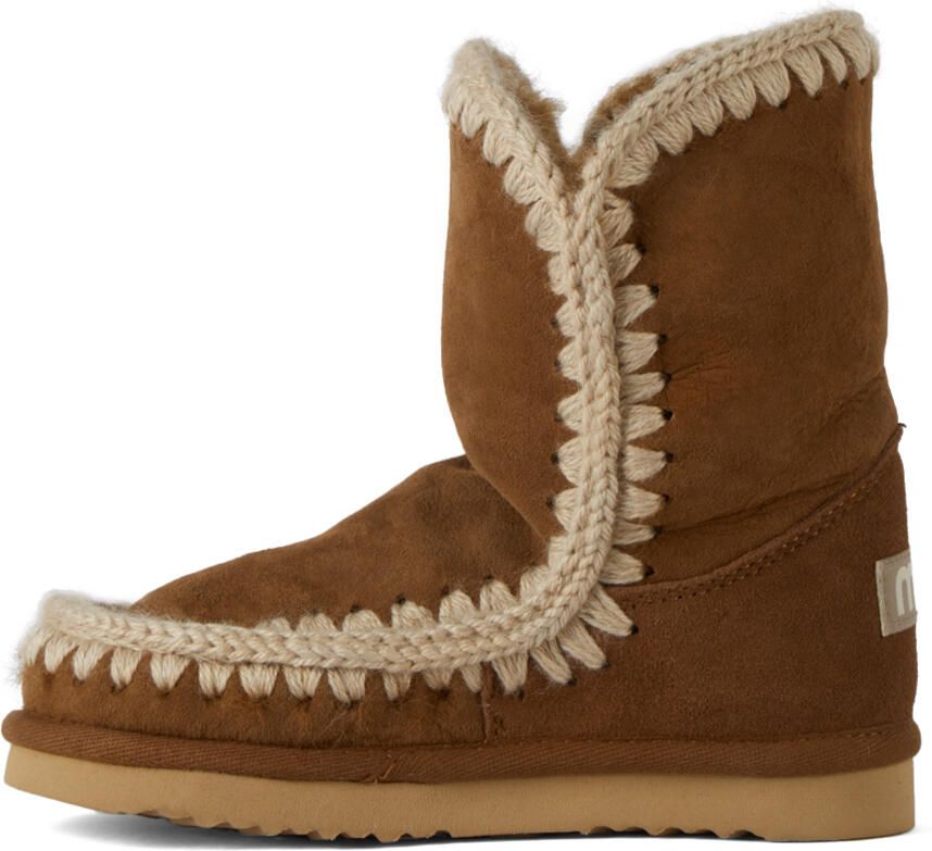 Mou Kids Tan Ankle 18 Boots - Picture 2