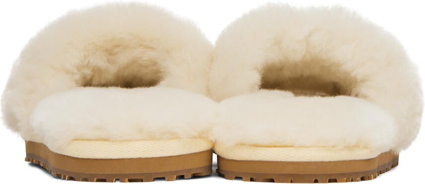 Mou Off-White Open Toe Slide Slippers - Picture 2
