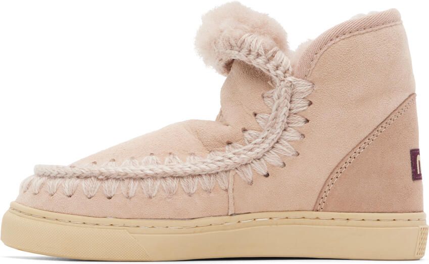 Mou Pink Suede Boots - Picture 3