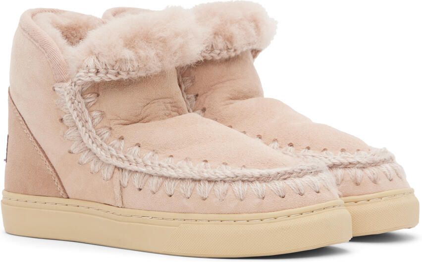 Mou Pink Suede Boots - Picture 2