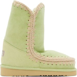 Mou SSENSE Exclusive Green 24 Boots