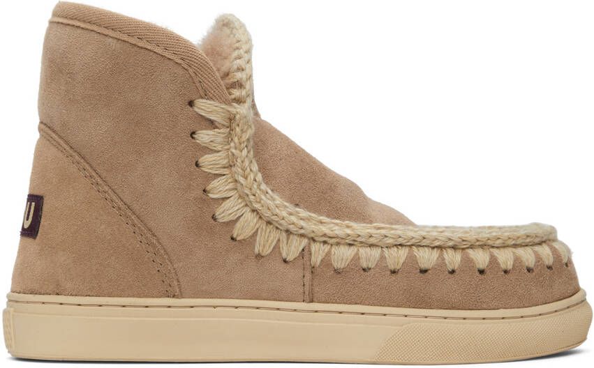 Mou Taupe Sneaker Boots