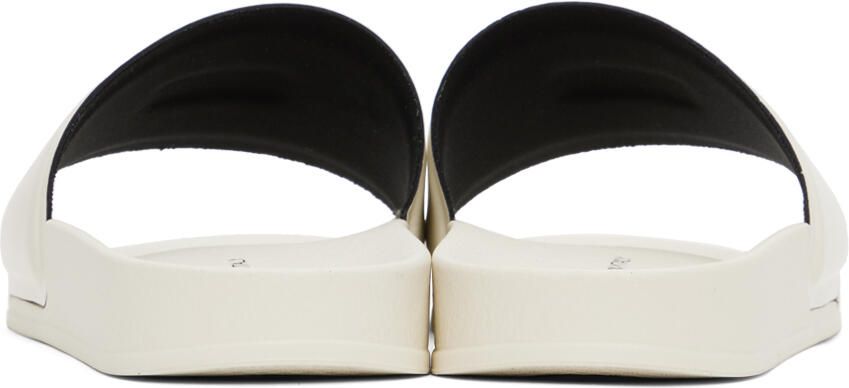 MSGM Off-White Micro Logo Slides